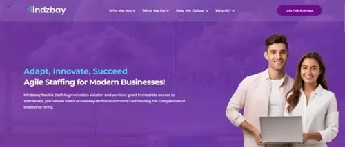 Mindzbay website screenshot